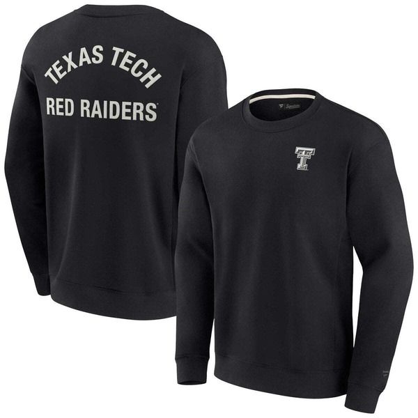 ファナティクス シグネチャー レディース アウター パーカー・スウェット シャツ Unisex Fanaticsignature Black Texas Tech Red Raidersuper So
