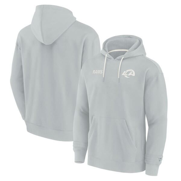 ファナティクス シグネチャー レディース アウター パーカー・スウェット フリース Unisex Fanaticsignature Gray Los Angeles Ramsuper Soft Fle