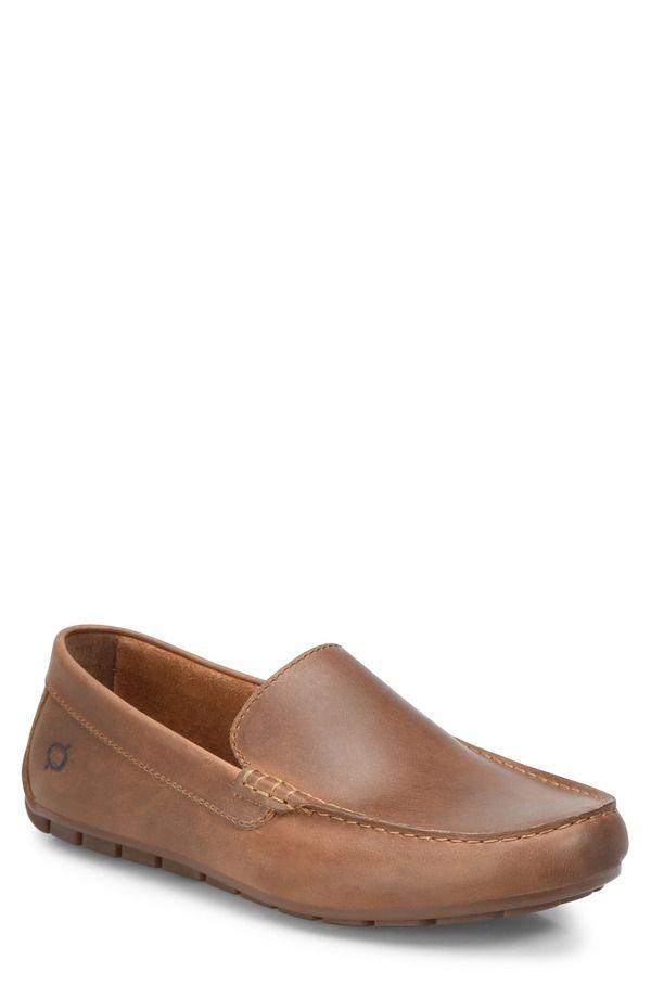 バーン メンズ シューズ Brn Allan Moc Toe Driving Shoe Tan タン