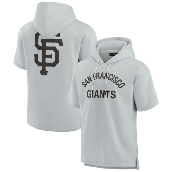 ファナティクス シグネチャー レディース アウター パーカー・スウェット フリース Unisex Fanaticsignature Gray San Francisco Giants Elements