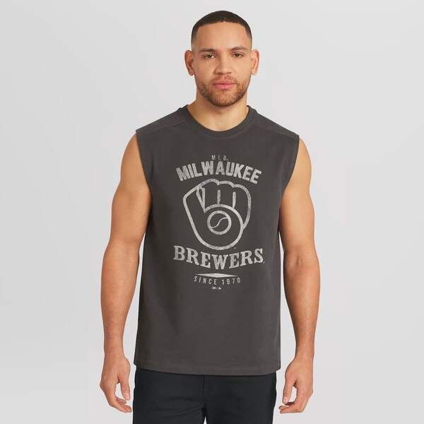 ダリウス・ラッカー コレクション バイ ファナティクス メンズ トップス シャツ Mens Darius Rucker Collection by Fanatics Charcoal Milwauke
