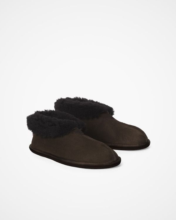 ケルティックアンドコー メンズ シューズ サンダル Tシャツ ブーツ Celtic Co Britishearling Bootee Slippers Mocca