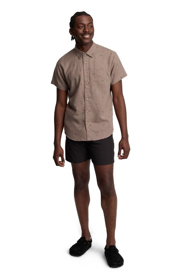 テンツリー メンズ トップス シャツ tentree Lake Life Mancoshirt ClayLake Life