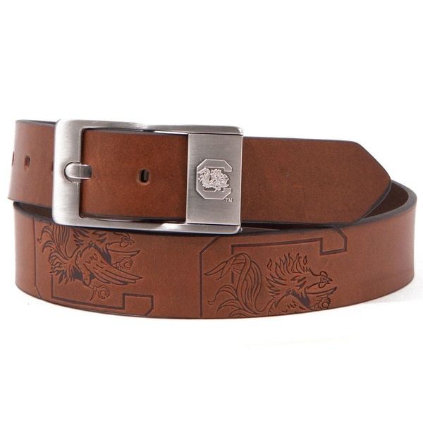イーグルスウィングス メンズ アクセサリー ベルト レザー EAGLES WINGSouth Carolina Gamecocks Brandish Leather Belt Brown ブラウン