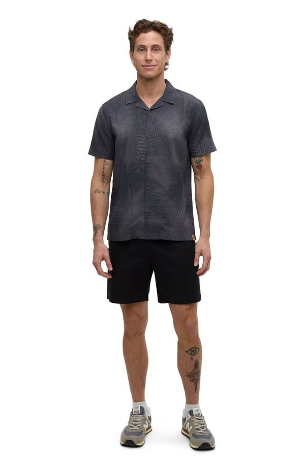 テンツリー メンズ トップス シャツ tentree Chambershirt Meteorite BlackAmazon ブラック