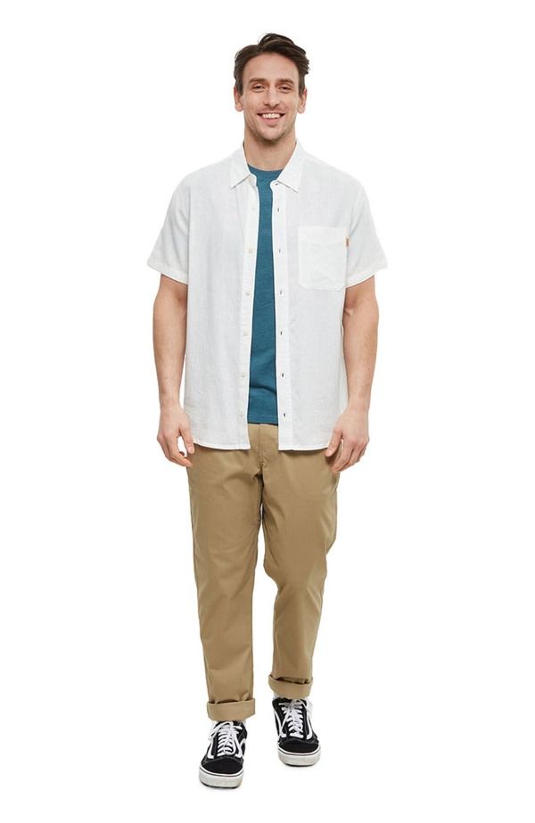 テンツリー メンズ トップス シャツ tentree Dundashirt Undyed