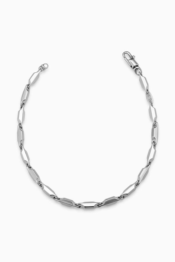 オラディナ メンズ アクセサリー ブレスレット・バングル・アンクレット Oradina Mensterling Silver Marine Link Bracelet Silver シルバー