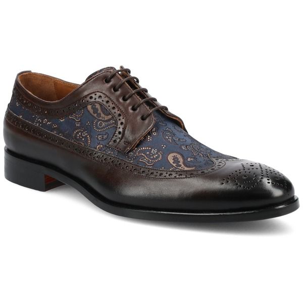 タフト メンズ シューズ TAFThe Preston Shoe Brown Paisley ブラウン