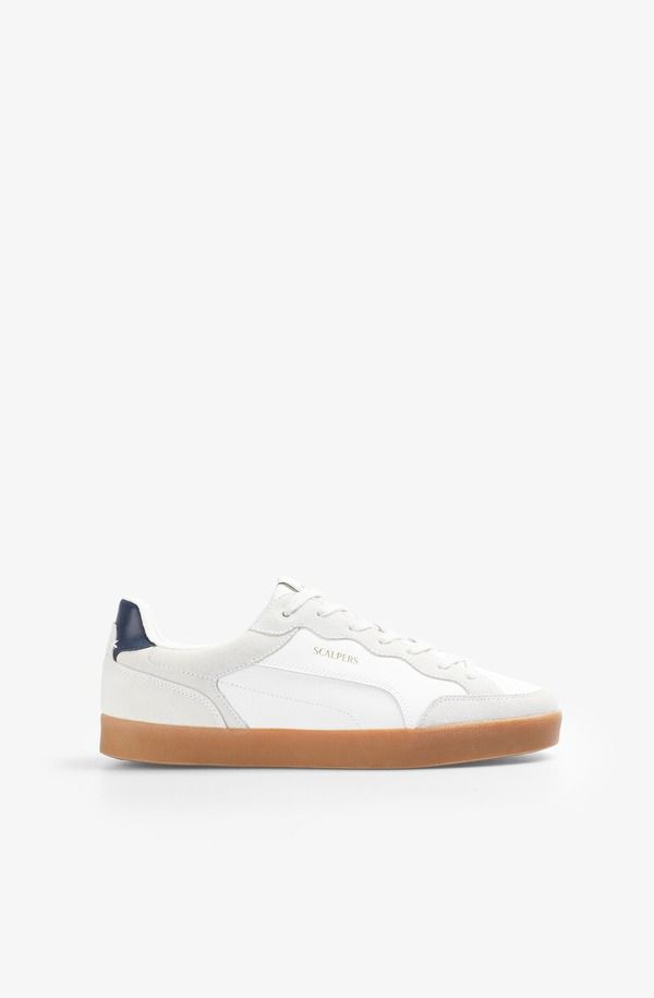 スカルパーズ メンズ シューズ スニーカー Scalpers Mikomar Sneakers White ホワイト