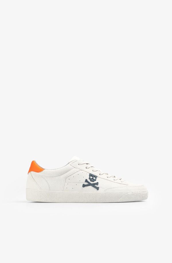 スカルパーズ メンズ シューズ スニーカー スエード Scalpers New Gala Suede Sneakers Fluor