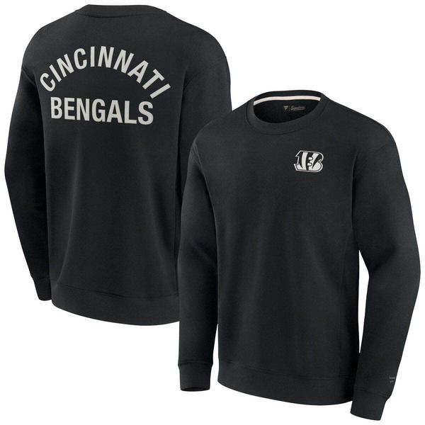 ファナティクス シグネチャー レディース アウター パーカー・スウェット シャツ Unisex Fanaticsignature Black Cincinnati Bengalsuper Soft P