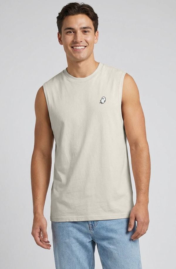 ダリックス メンズ トップス シャツ ジャージー Dalix Ghost Midweight Jersey Tank Ecru エクリュ