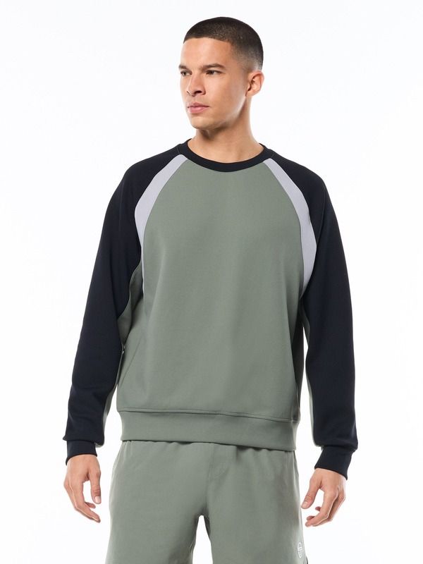 セルジオタッキーニ メンズ トップス シャツ クルーネック Sergio Tacchini Sportivo Crewneck Agave Green グリーン