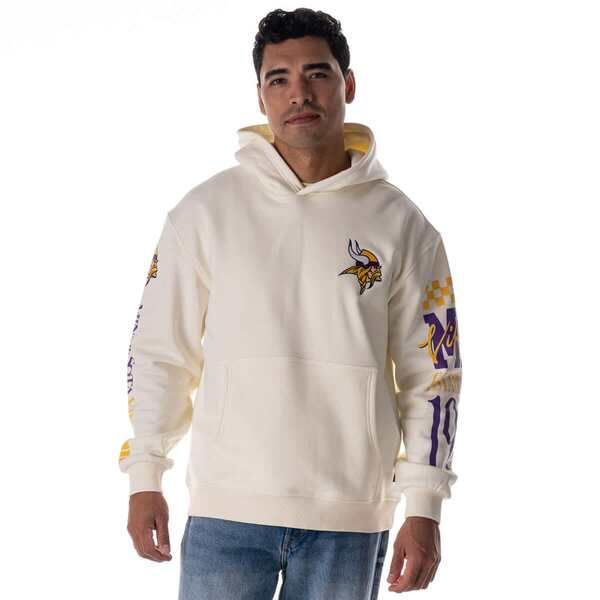ザワイルドコレクティブ レディース アウター パーカー・スウェット フリース グラフィック Unisex The Wild Collective Creaminnesota Vikingstacked