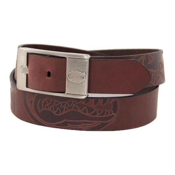 イーグルスウィングス メンズ アクセサリー ベルト レザー EAGLES WINGS Florida Gators Brandish Leather Belt Brown ブラウン