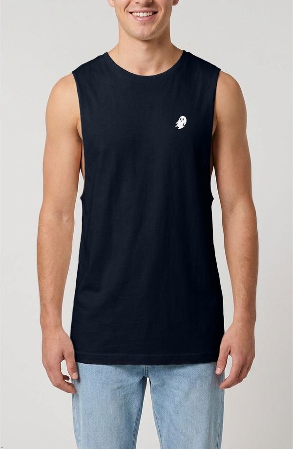 ダリックス メンズ トップス シャツ ジャージー Dalix Ghost Lightweight Jersey Tank Navy Blue ネイビー