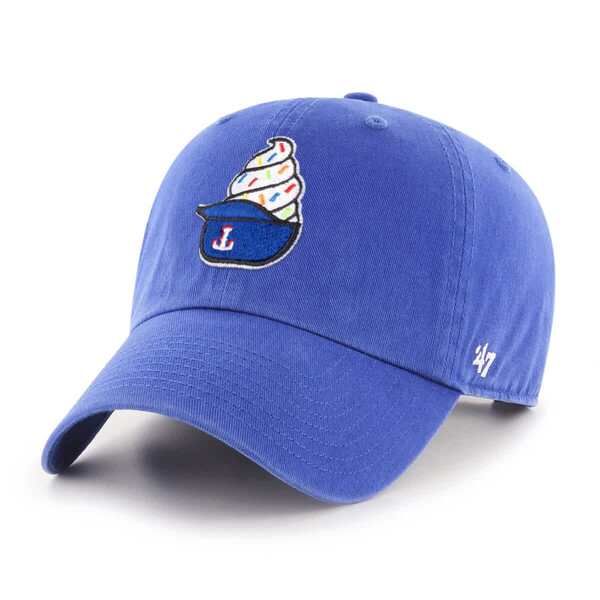 フォーティーセブン メンズ アクセサリー 帽子 Mens 47 Royal Texas Rangers Ice Cream Helmet Clean Up Adjustable Hat Royal ク