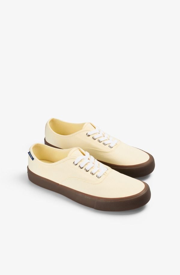スカルパーズ メンズ シューズ スニーカー Scalpers California Sneakers Cream クリーム