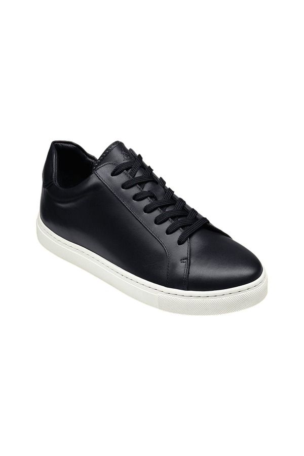 チャールズティリット メンズ シューズ スニーカー レザー Charles Tyrwhitt Leather Sneaker Navy ネイビー