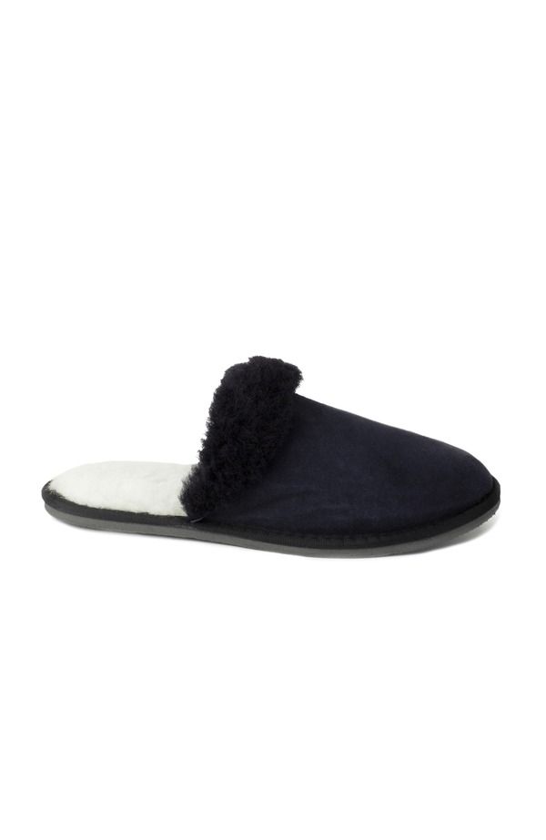 ケルティックアンドコー メンズ シューズ サンダル Celtic Co Britishearling Mules Navy ネイビー