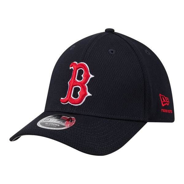 ニューエラ メンズ アクセサリー 帽子 Mens New Era Navy Boston Red Sox Dash 39THIRTY Flex Hat Navy ネイビー