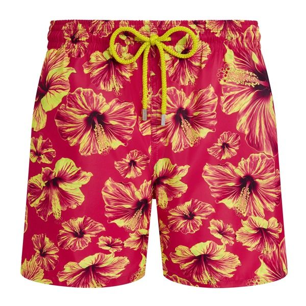 ヴィルブレクイン メンズ 水着 ハーフパンツ・ショーツ ショートパンツ Vilebrequin Men Ultralight and packable Swim Shorts Macro Hibisc
