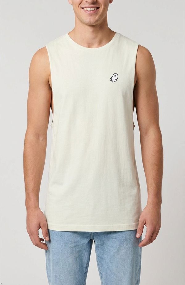 ダリックス メンズ トップス シャツ ジャージー Dalix Ghost Lightweight Jersey Tank Ecru エクリュ