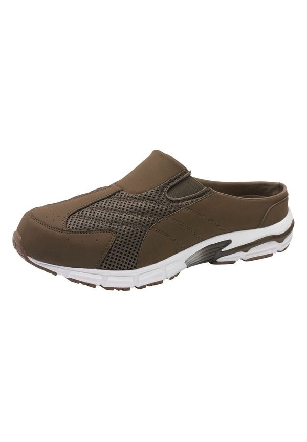 キングサイズ メンズ シューズ サンダル KingSize SlipOn Swim Slides Brown ブラウン