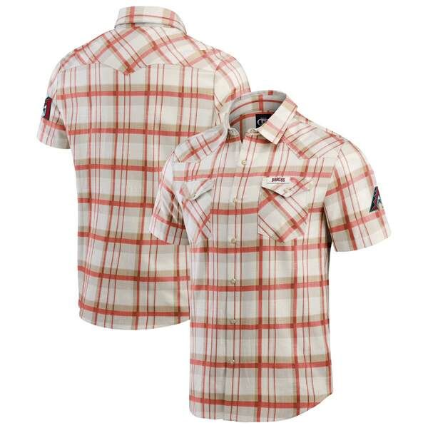 ダリウス・ラッカー コレクション バイ ファナティクス メンズ トップス シャツ Mens Darius Rucker Collection by Fanatics Red Arizona Diamo