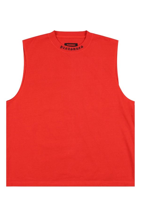 プレジャーズ メンズ トップス シャツ コットン PLEASURESorrow Cotton Muscle TShirtomato