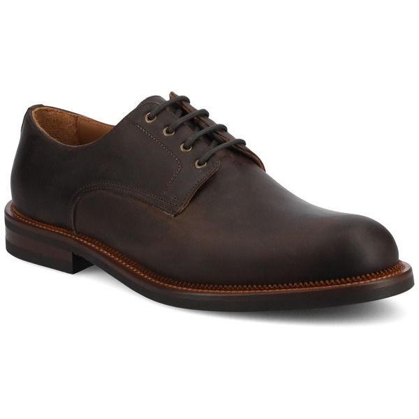タフト メンズ シューズ オックスフォード TAFThe Miles Medium and Wide Width Oxfordresshoe Dark Brown ブラウン