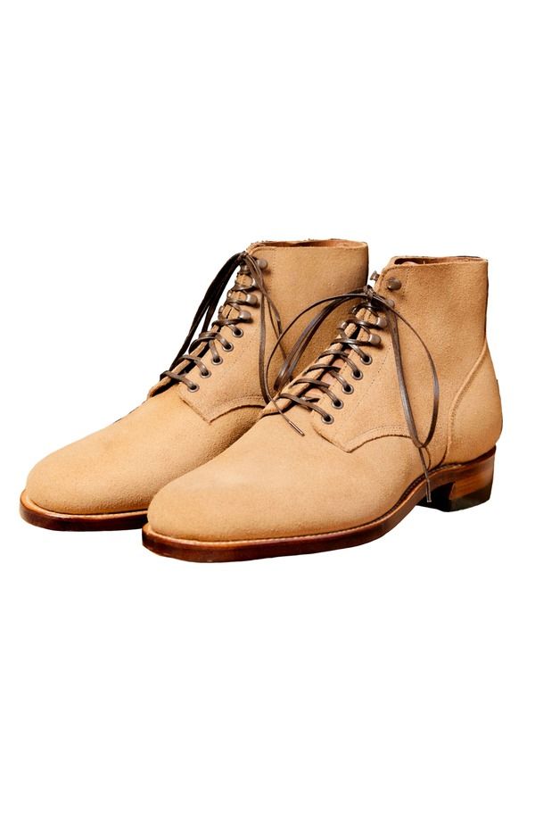 フォルテラ メンズ シューズ ブーツ・レインブーツ レザー Viberg X Fortela Cordovan Leather Boots Natural