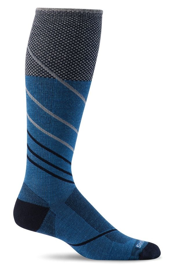 ソックウェル メンズ アンダーウェア 靴下 SOCKWELL Pulse Over the Calf Compression Socks Ocean