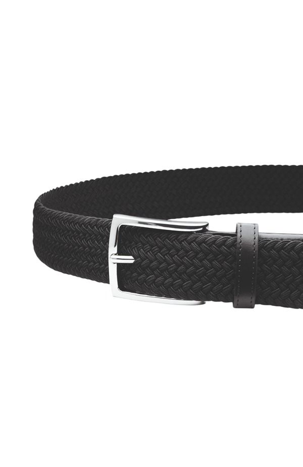 チャールズティリット メンズ アクセサリー ベルト Charles Tyrwhitt Casual Stretch Belt Black ブラック