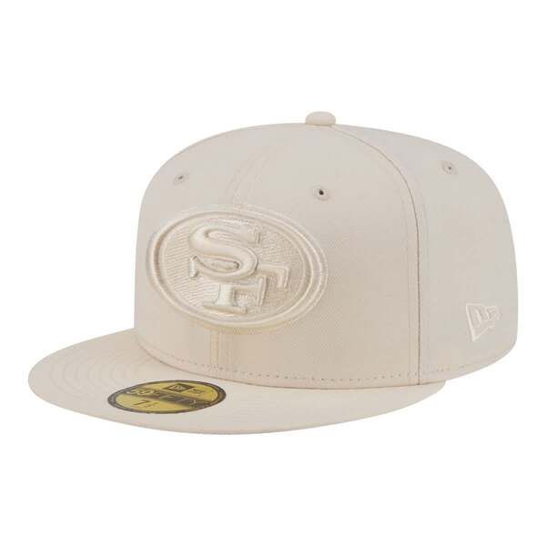 ニューエラ メンズ アクセサリー 帽子 Mens New Era Cream San Francisco 49ers Color Pack 59FIFTY Fitted Hat Cream クリーム
