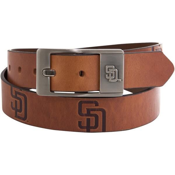 イーグルスウィングス メンズ アクセサリー ベルト レザー EAGLES WINGSan Diego Padres Brandish Leather Belt Brown ブラウン