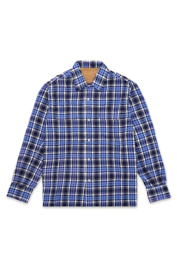 フォルテラ メンズ トップス シャツ Fortela Baker Bowling Shirt Check3 チェック