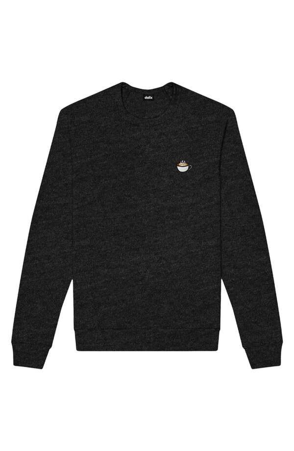 ダリックス メンズ アウター パーカー・スウェット シャツ キャップ フリース Dalix Cappuccino Fleece Sweatshirt Dark Heather ヘザー