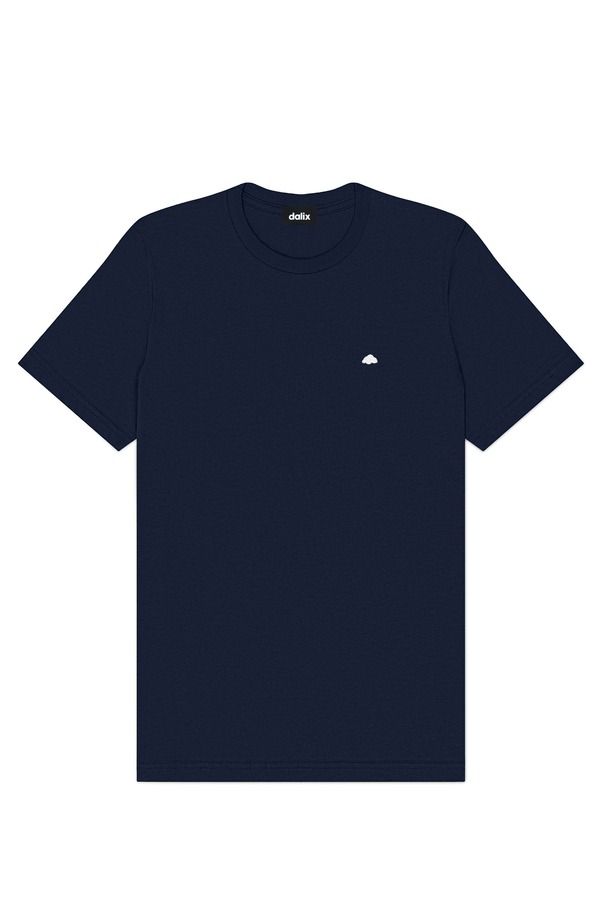 ダリックス メンズ アウター パーカー・スウェット Tシャツ ジャージー Dalix Mens Lil Cloud Lightweight Jersey Tee Navy Blue ネイビー