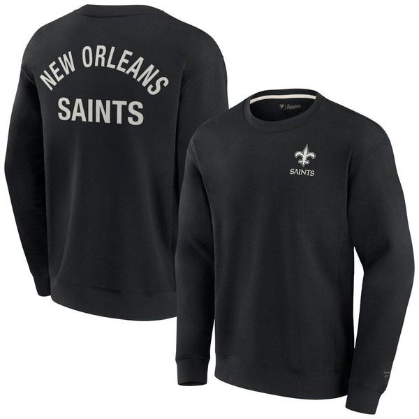 ファナティクス シグネチャー レディース アウター パーカー・スウェット シャツ Unisex Fanaticsignature Black New Orleansaintsuper Soft Pul
