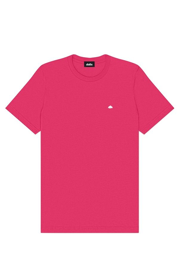 ダリックス メンズ アウター パーカー・スウェット Tシャツ ジャージー Dalix Mens Lil Cloud Lightweight Jersey Tee Fuchsia フューシャ