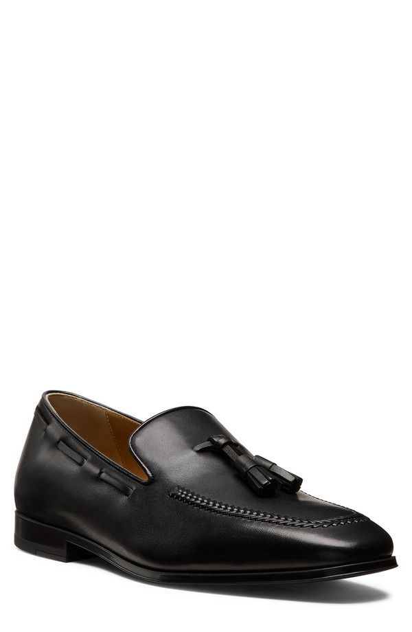 スチュアート ワイツマン メンズ シューズ ローファー Stuart Weitzman Damon Loafer Black ブラック