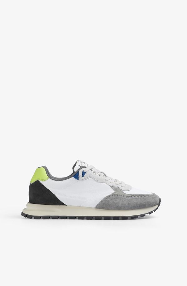 スカルパーズ メンズ シューズ スニーカー スエード コントラスト Scalpersuede Skull Contrast Sneakers Whitelime