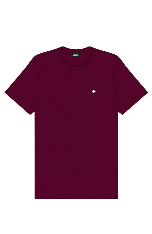 ダリックス メンズ アウター パーカー・スウェット Tシャツ ジャージー Dalix Mens Lil Cloud Lightweight Jersey Tee Maroon マルーン