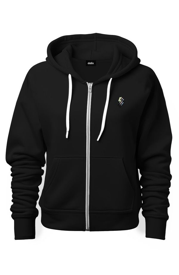 ダリックス メンズ アウター パーカー・スウェット Dalix Lightning Bolt Zip Hoodie Black ブラック