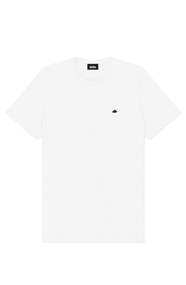 ダリックス メンズ アウター パーカー・スウェット Tシャツ ジャージー Dalix Mens Lil Cloud Lightweight Jersey Tee White ホワイト