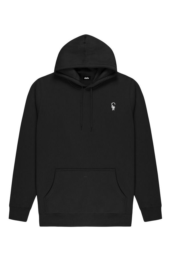 ダリックス メンズ アウター パーカー・スウェット シャツ フリース Dalix Astronaut Midweight Fleece Classic Hooded Sweatshirt Black