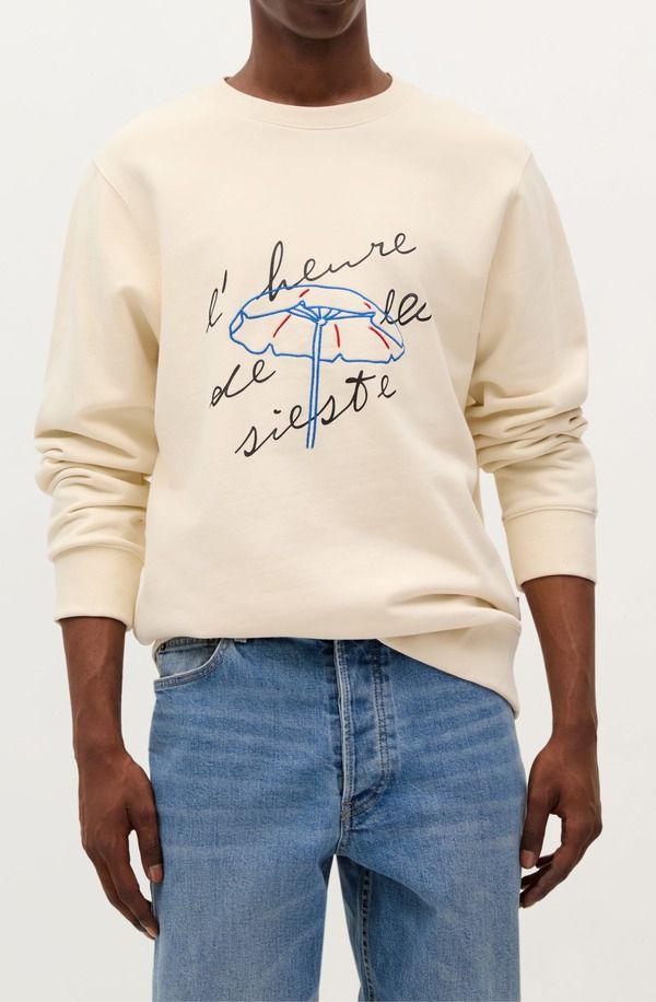スカルパーズ メンズ アウター パーカー・スウェット セーター Scalpersiesta Sweater Cream クリーム