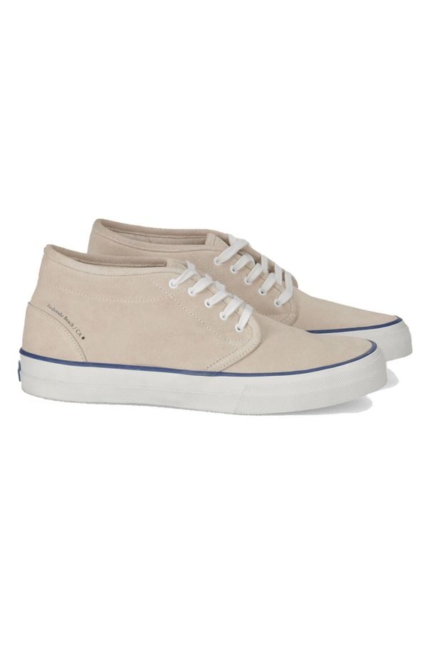 フォルテラ メンズ シューズ スニーカー スエード Fortela Redondomid Suede Sneakers by Mr Fliks White Line Blu ホワイト