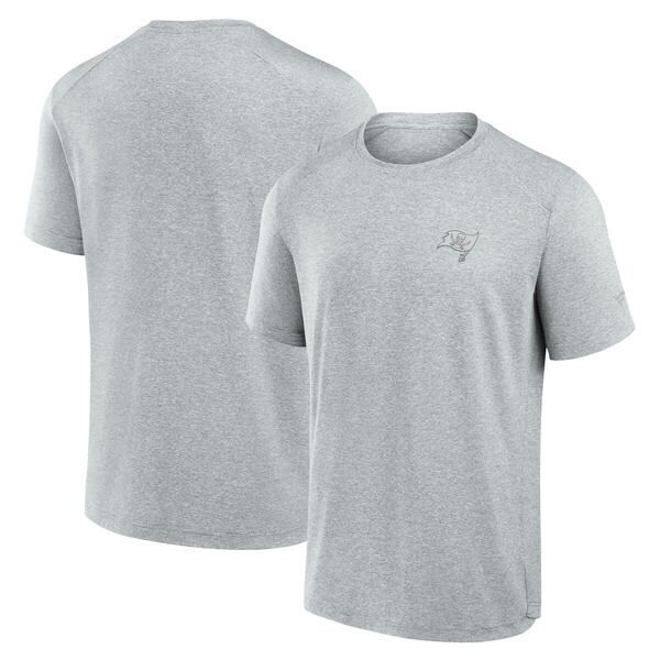 ファナティクス シグネチャー メンズ トップス Tシャツ Mens Fanaticsignature Gray Tampa Bay Buccaneers Front Office Tech TShir